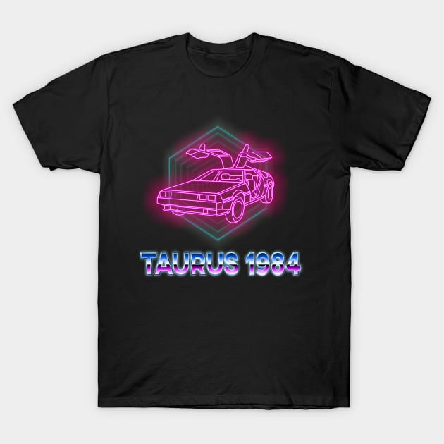 Taurus 1984- Delorean Dreams T-Shirt by Taurus1984